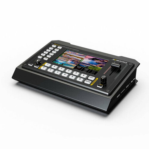 Видеомикшер-стример AVMATRIX Shark S6 компактный 6CH HDMI/SDI