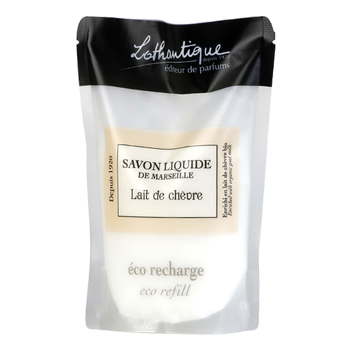 Сменный блок для мыла жидкого парфюмированного для тела и рук Lothantique Козье молоко Goat Milk, 500 мл