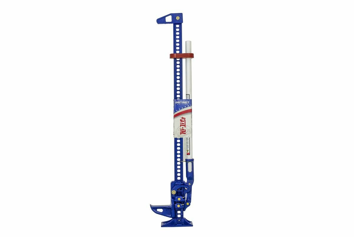 Домкрат реечный Hi-Lift Jack 48" Patriot Edition синий 120 см, 3000 кг PAT-485