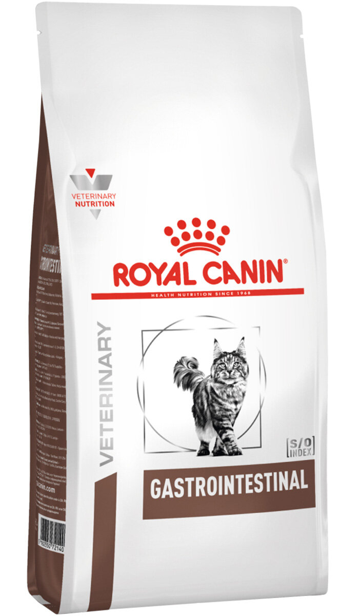 ROYAL CANIN GASTROINTESTINAL для взрослых кошек при заболеваниях желудочно-кишечного тракта 0,35 кг