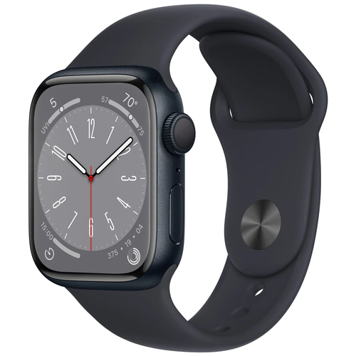 Умные часы Apple Watch Series 8 41 мм Aluminium Case GPS midnight Sport Band 4387500₽