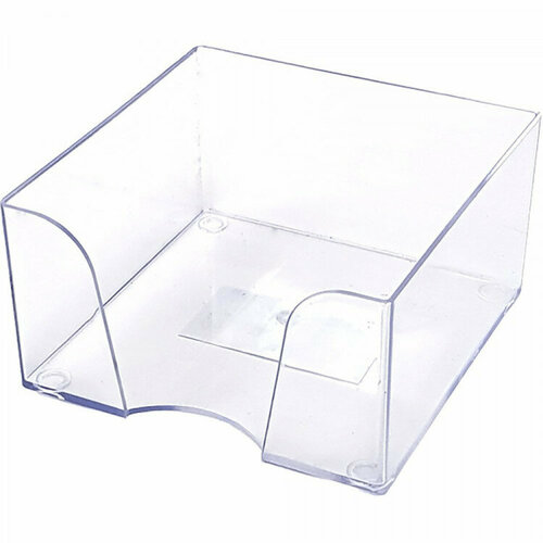 Подставка для бумажного блока Attomex 995 прозрачная арт4105401 Количество в наборе 10 шт 483₽