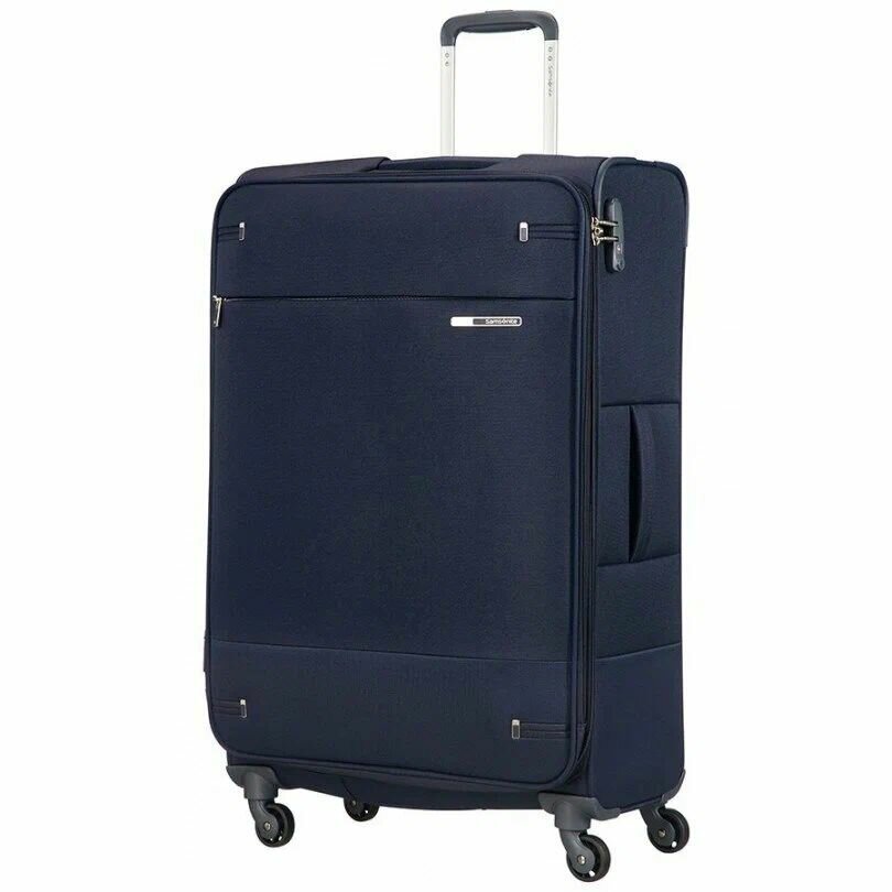 фото Чемодан Samsonite, 112.5 л, размер L, синий