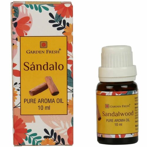 Ароматическое масло Сандаловое дерево Сандалвуд Гарден Фреш 10 мл Sandalwood aroma oil Garden Fresh 590₽