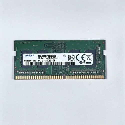 Оперативная память для ноутбука Sodimm ddr4 4GB Samsung 2400T 99900₽