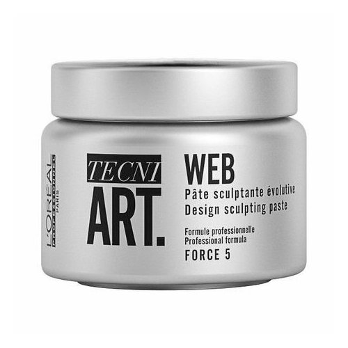 Тянучка для волос сверхсильной фиксации для создания текстуры Tecni Art Web Design Sculpting Paste 150 мл 3730₽