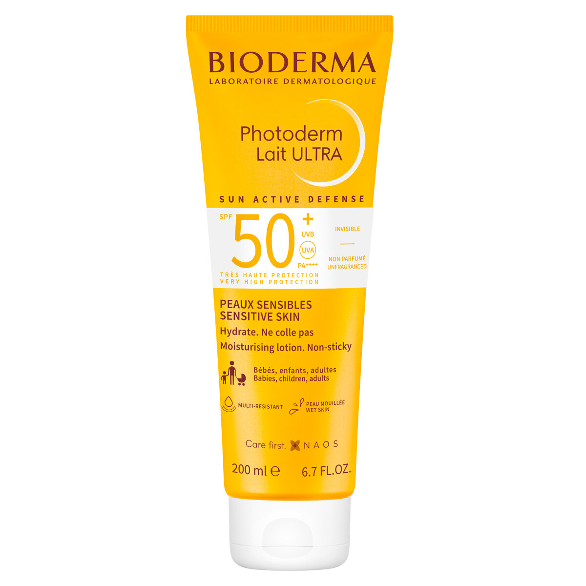 Биодерма фотодерм Солнцезащитное молочко Ультра SPF50+200мл
