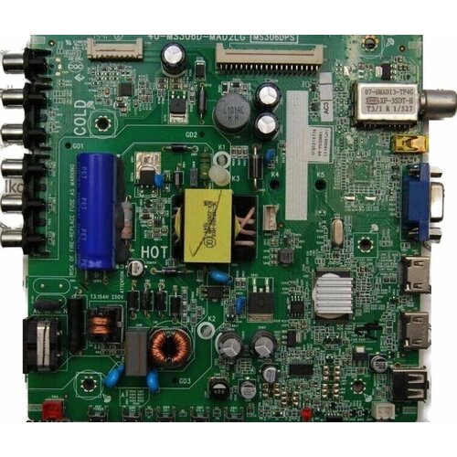 Материнская плата 40-MS306D-MAD2LG MS306DPS для Telefunken TF-LED28S19 3750₽