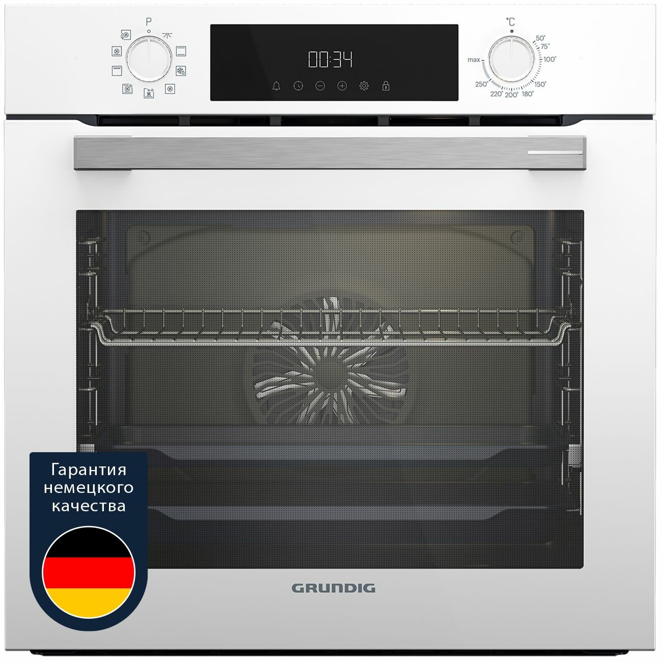 фото Электрический духовой шкаф Grundig GEBM12300WC