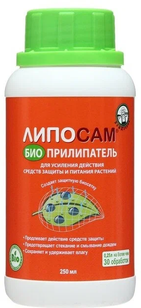 ЭКО Дачник Липосам БИО прилипатель 250мл