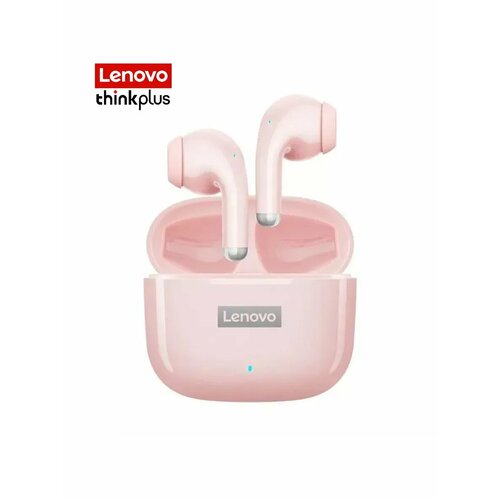 Беспроводные TWS наушники Lenovo ThinkPlus LP40Pro розовый 1200₽