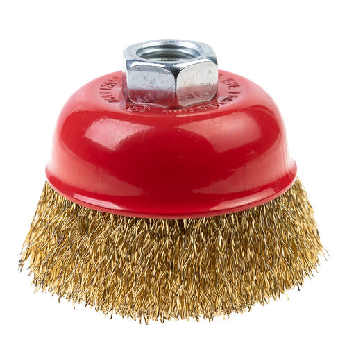 Щетка металлическая чашечная мягкая проволока 65мм14мм YIDA T709544 259₽