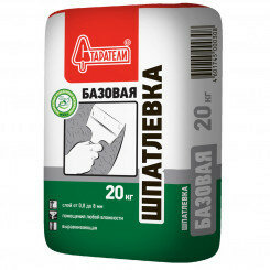 Шпатлёвка Старатели, базовая, цементная, серая, 20кг
