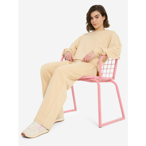 фото Костюм спортивный wool&cotton knitted suits, размер s, бежевый