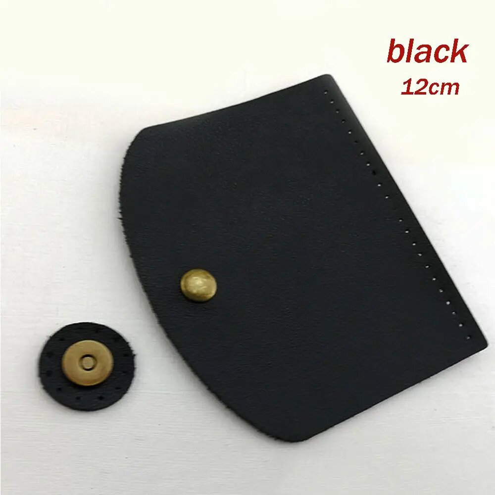 12x102 см сумка с откидной крышкой женская сумка для вязания крючком аксессуары «сделай сам» искусственная кожа откидной материал детали сумки для вязаной сумки Черный black-12cm