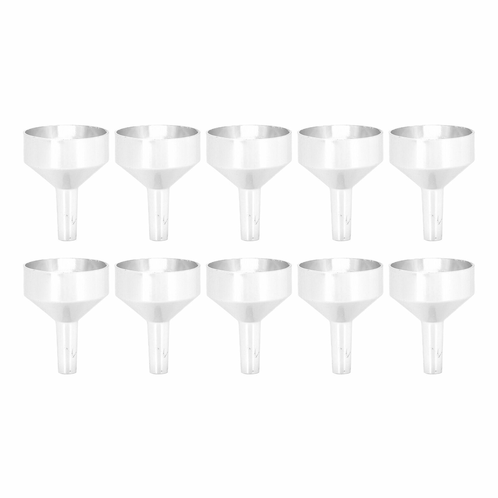 10 шт. Металлическая воронка для мини -алюминиевого сплава.