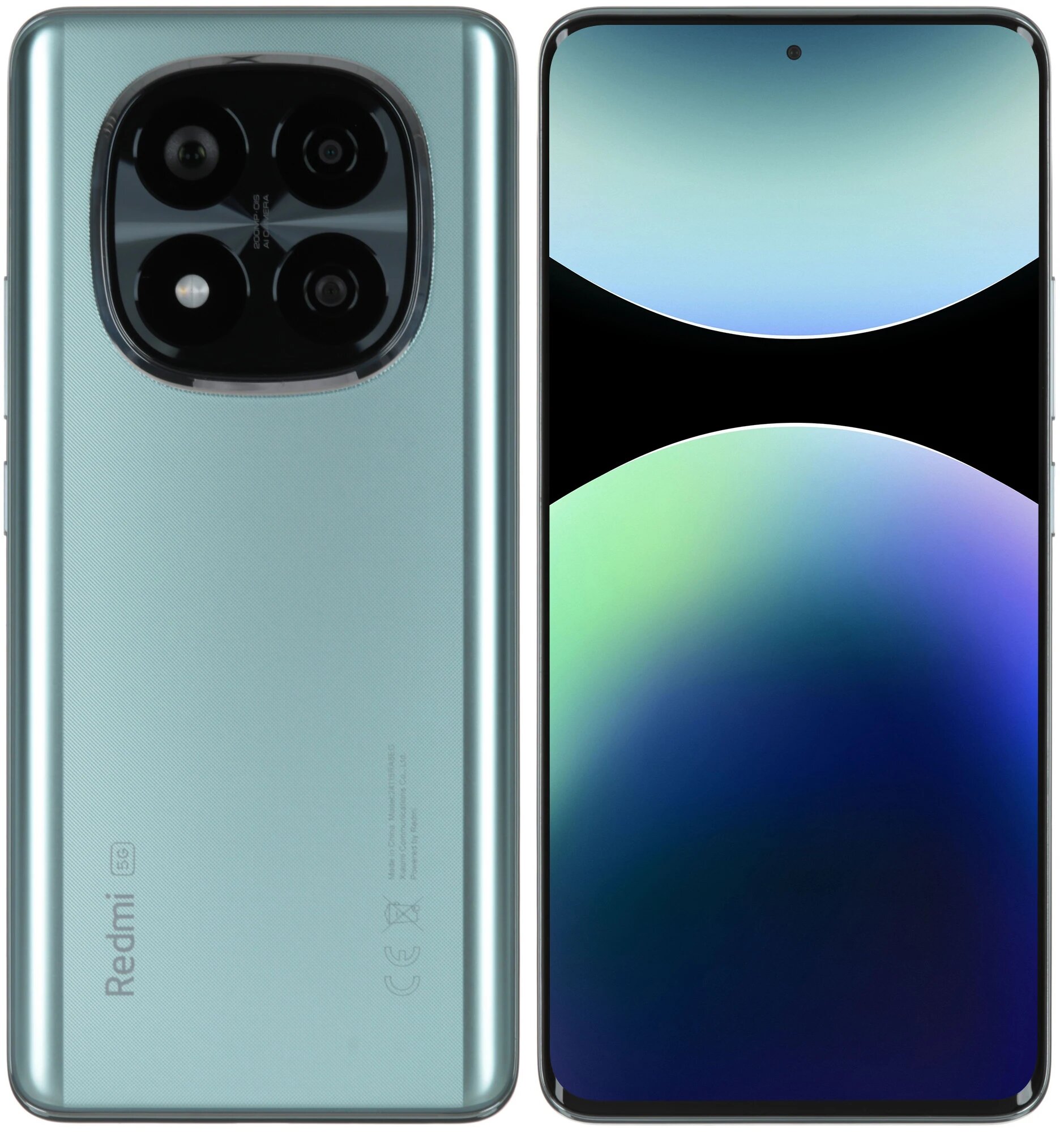 Смартфон Xiaomi Redmi Note 14 Pro Plus 5G, 12.256 Гб, Blue, синий