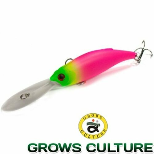 Воблер Deep Shaker 85F 18гр #24, воблер троллинговый шумовой для рыбалки