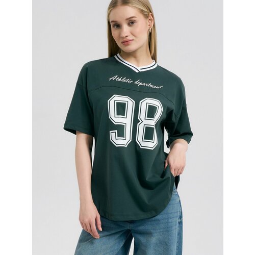 темный, зеленый