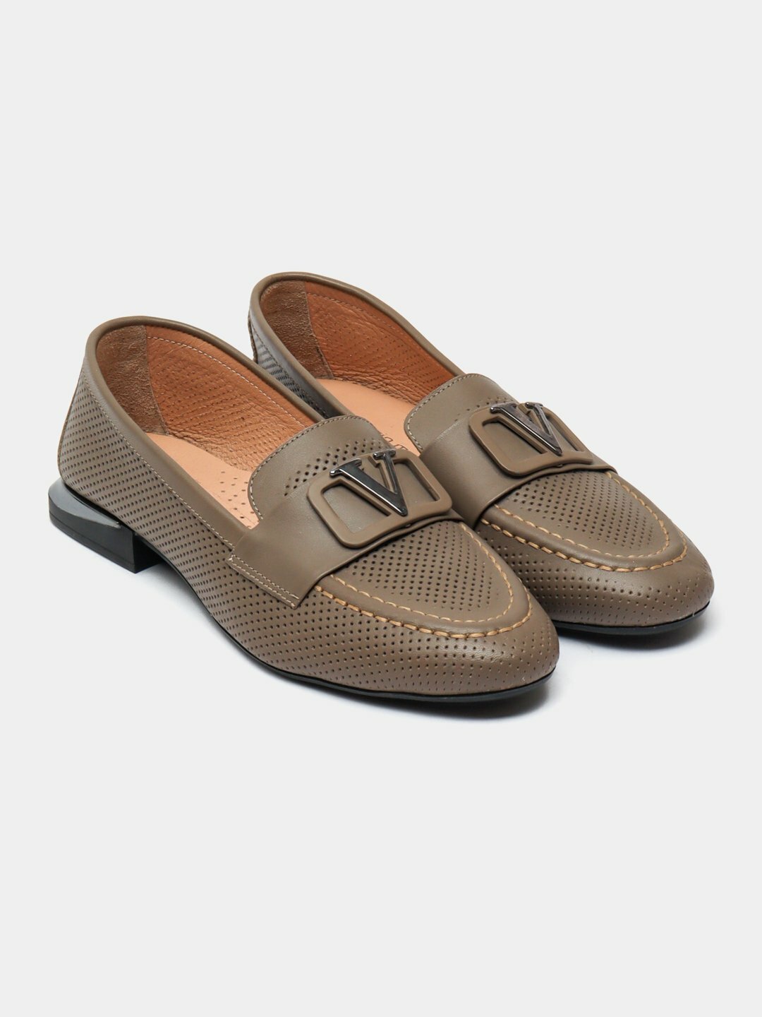 Мокасины  Женские мокасины из натуральной кожи