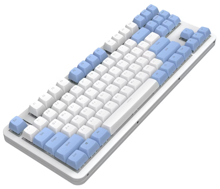 Red Square Alumix TKL SE Cloudy (RSQ-20054), белый/голубой, игровая клавиатура — фото 1