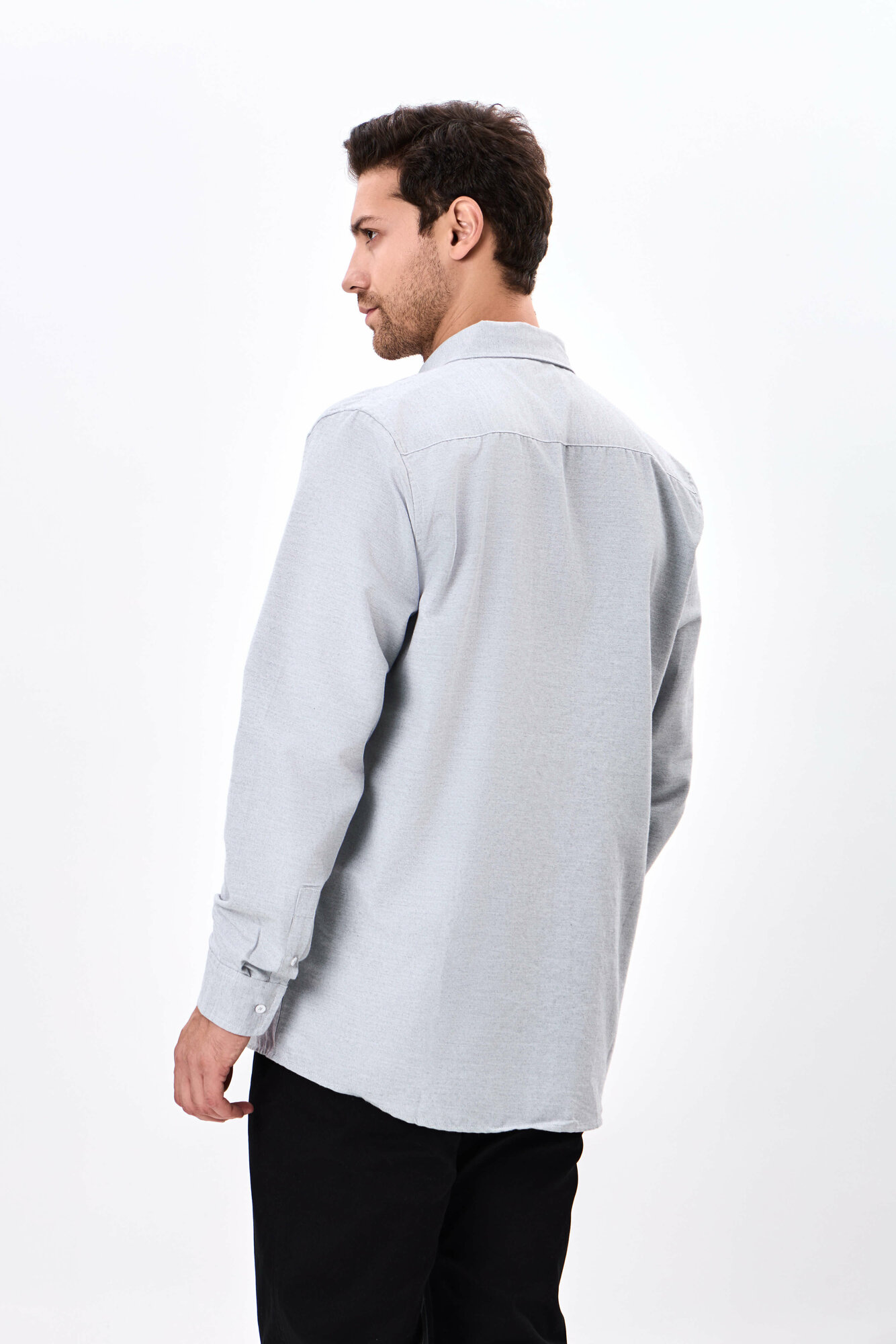 Рубашка TERRA PRO, размер S, light grey — фото 1