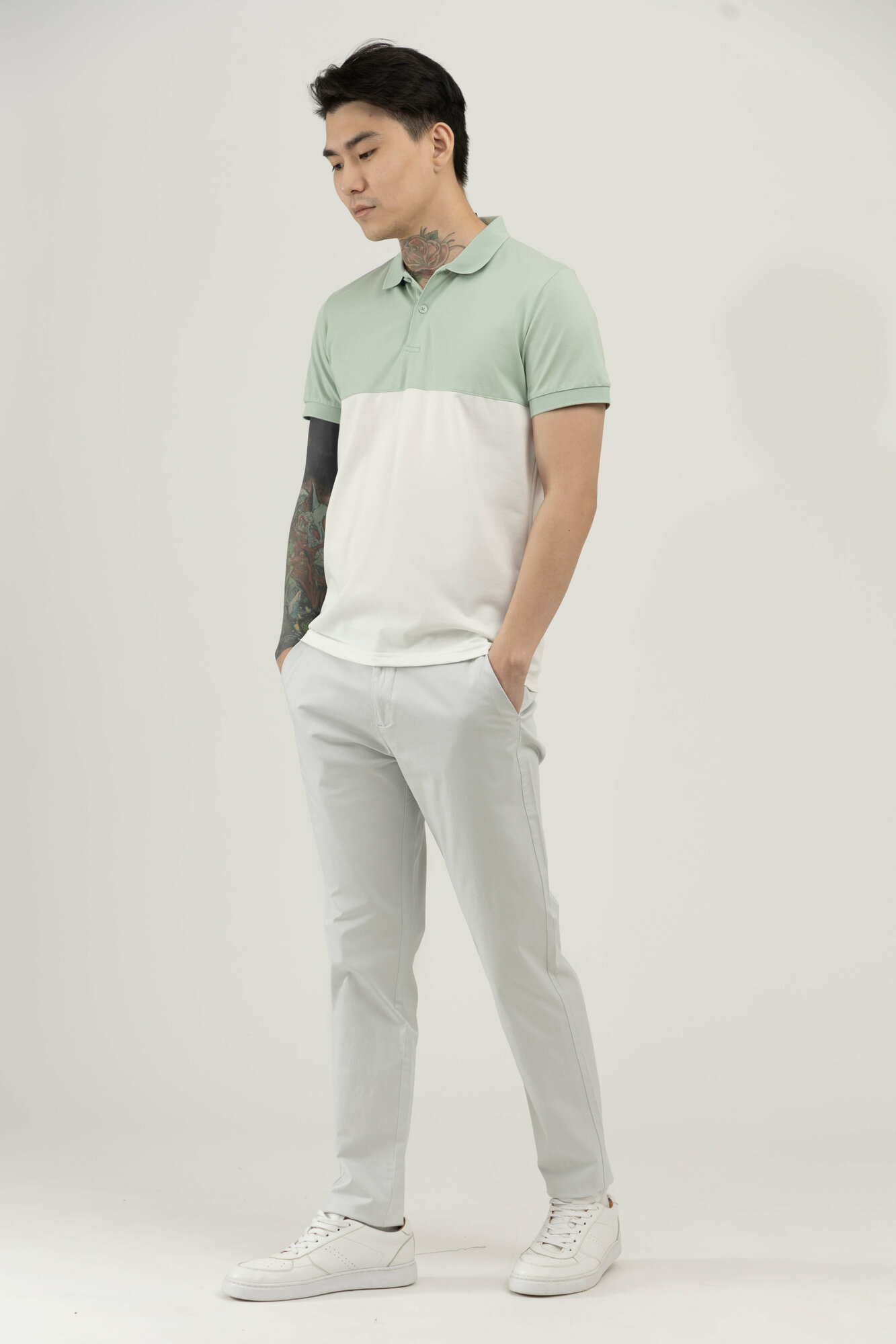 Брюки чинос TERRA PRO, размер 31, grey — фото 1