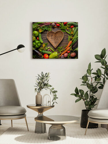 Изображение товара Картина Postermarket "Витаминный коктейль" на стекле, 40x50 см