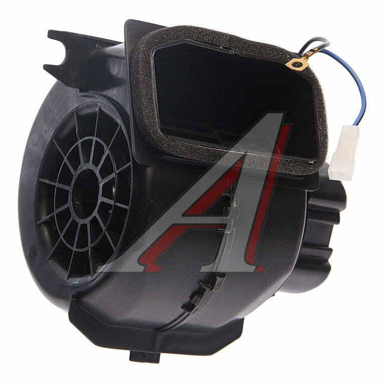Мотор отопителя МАЗ 24V в сборе (с крыльчаткой и кожухом) MEGAPOWER