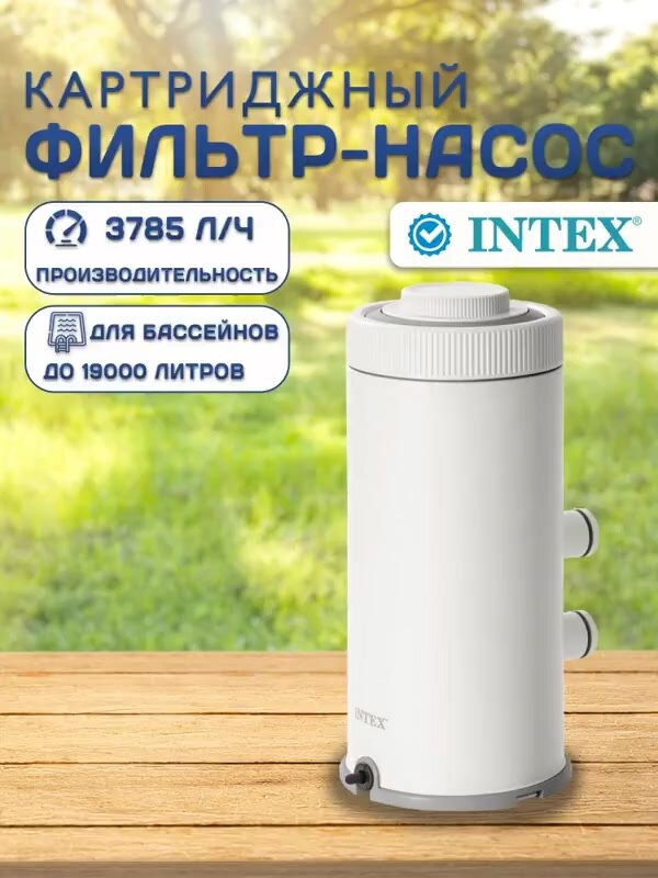 Картриджный фильтр-насос C1000 Intex 26638 — фото 1