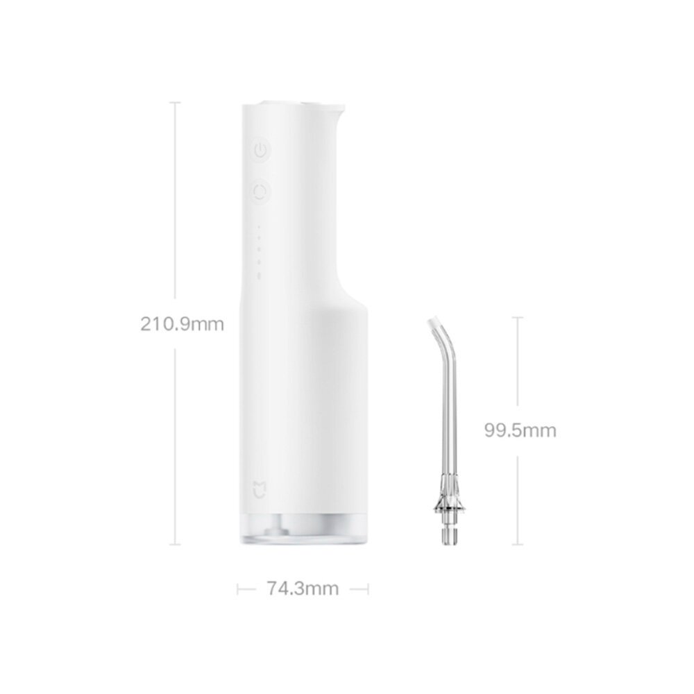 Обзор: Xiaomi Ирригатор Xiaomi Mijia Electric Teeth Flosser F300 Smoked MEO703 White