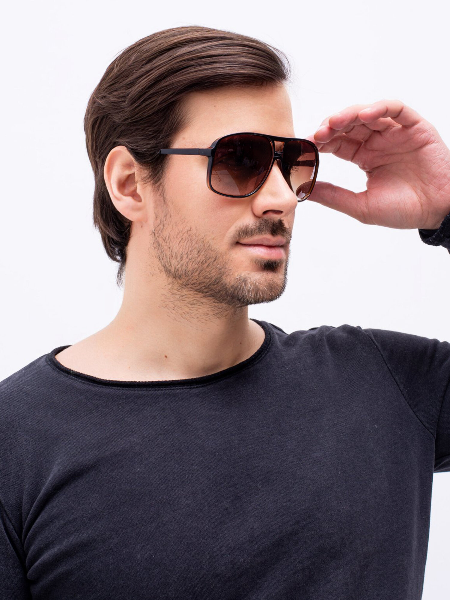 Солнцезащитные очки Zabologen, черный — фото 1