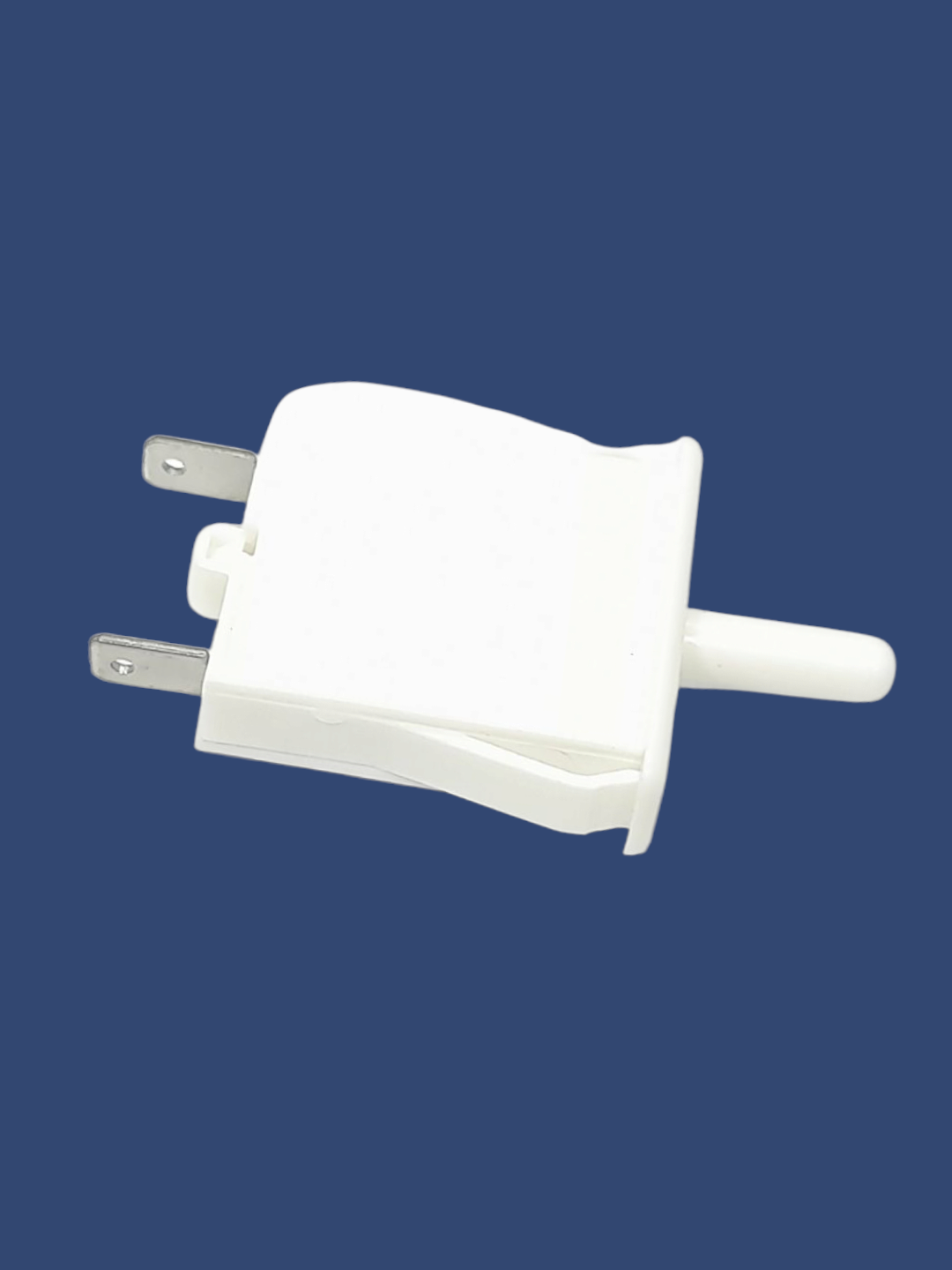 Выключатель света Stinol ВОК-3, для Indesit, пластик, металл, белый, 40x20x10 мм