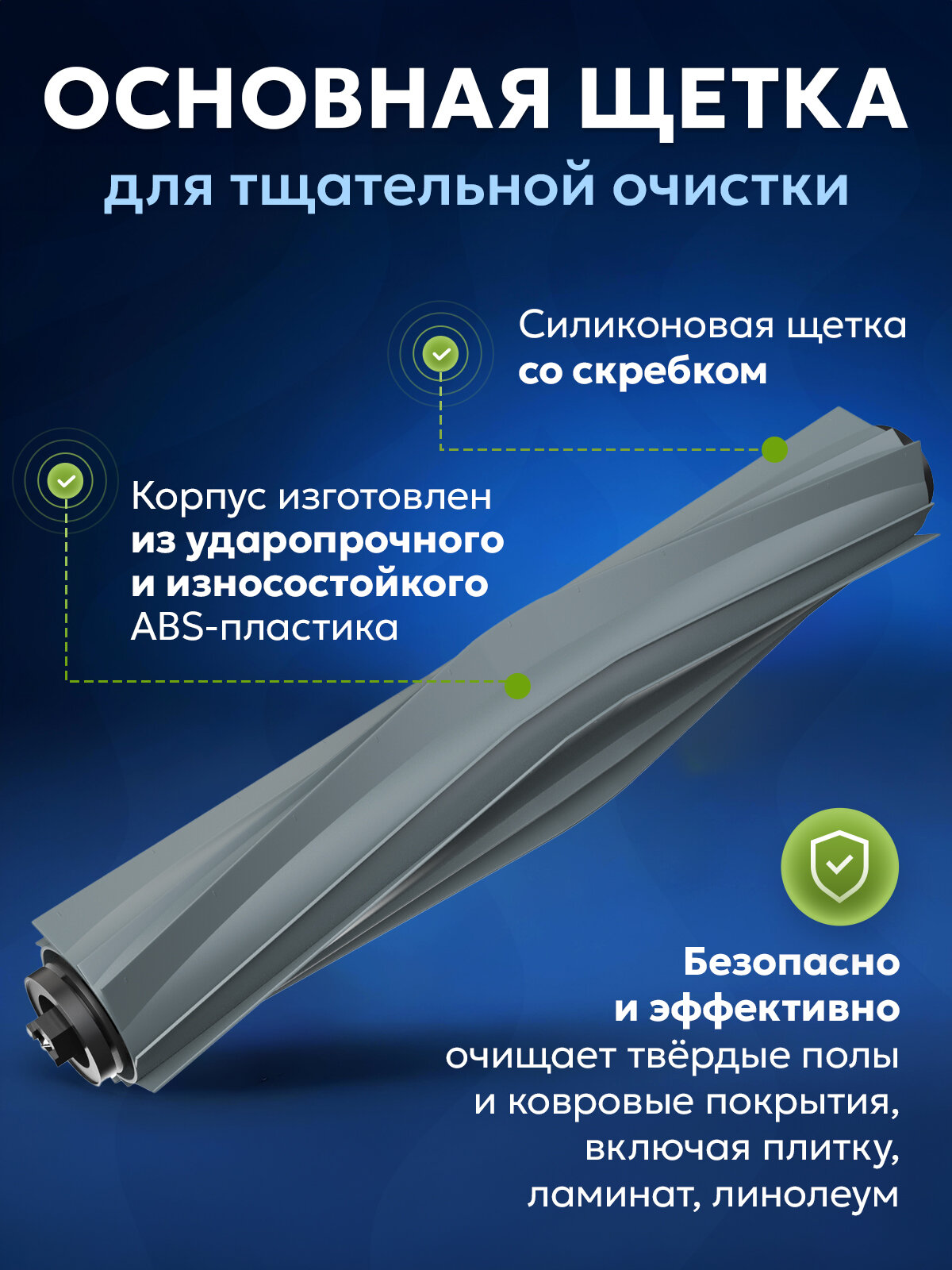 Картинки Аксессуары для робота пылесоса Xiaomi Dreame Bot L10 Prime, L10s Ultra, L10s Pro, L10 Ultra (фильтры, щетки, тряпки)