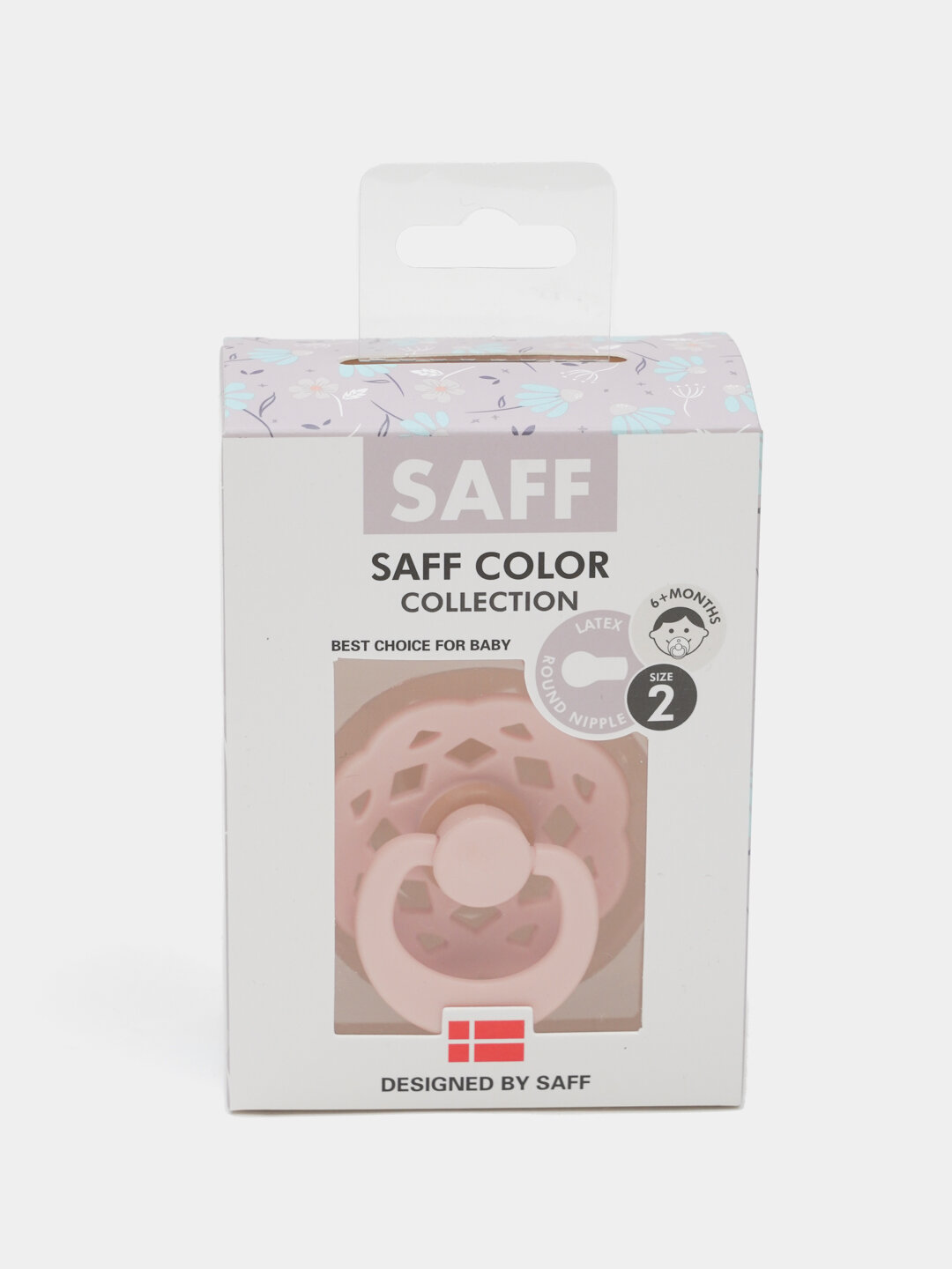 Соска пустышки SAFF, из натурального латекса, пустышки из натурального латекса для детей 6+