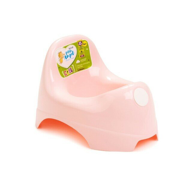 Горшок детский "Lapsi" 355х230х225 мм (светло-розовый)