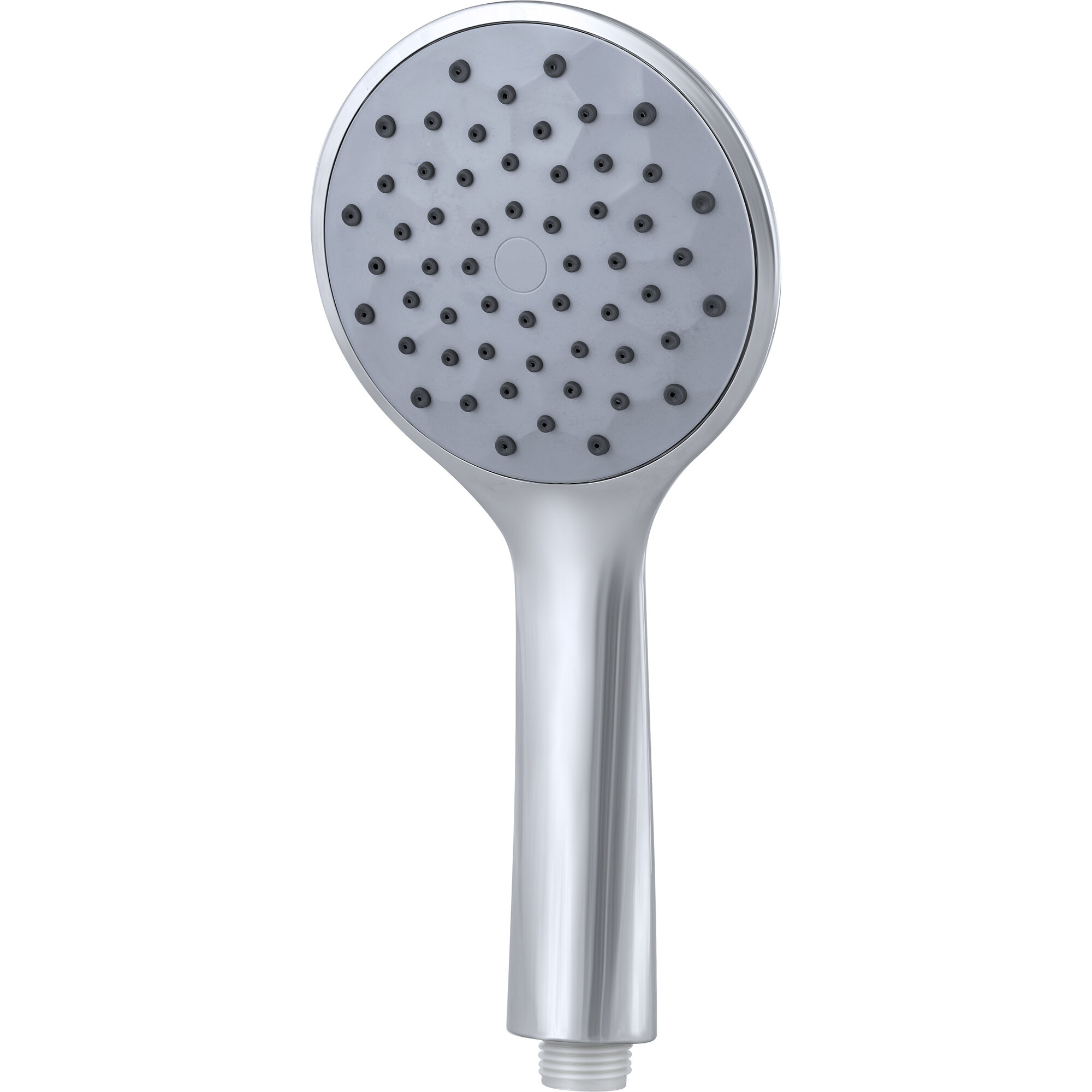 Душевая лейка Славен  круглая  диаметр 100 мм  однорежимная  хром