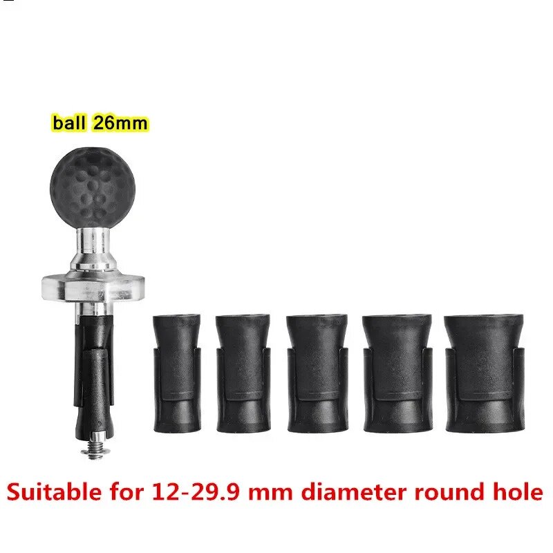 Металлическое основание для крепления штоков от 12 мм до 299 мм в диаметре