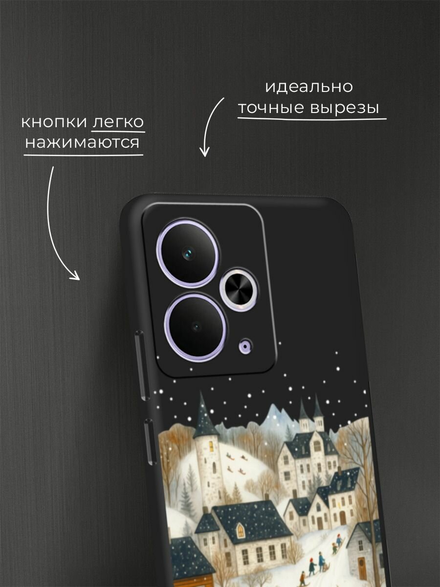 Чехол на Realme 14T / Реалми 14Т с принтом "Зимняя сказка" — фото 1