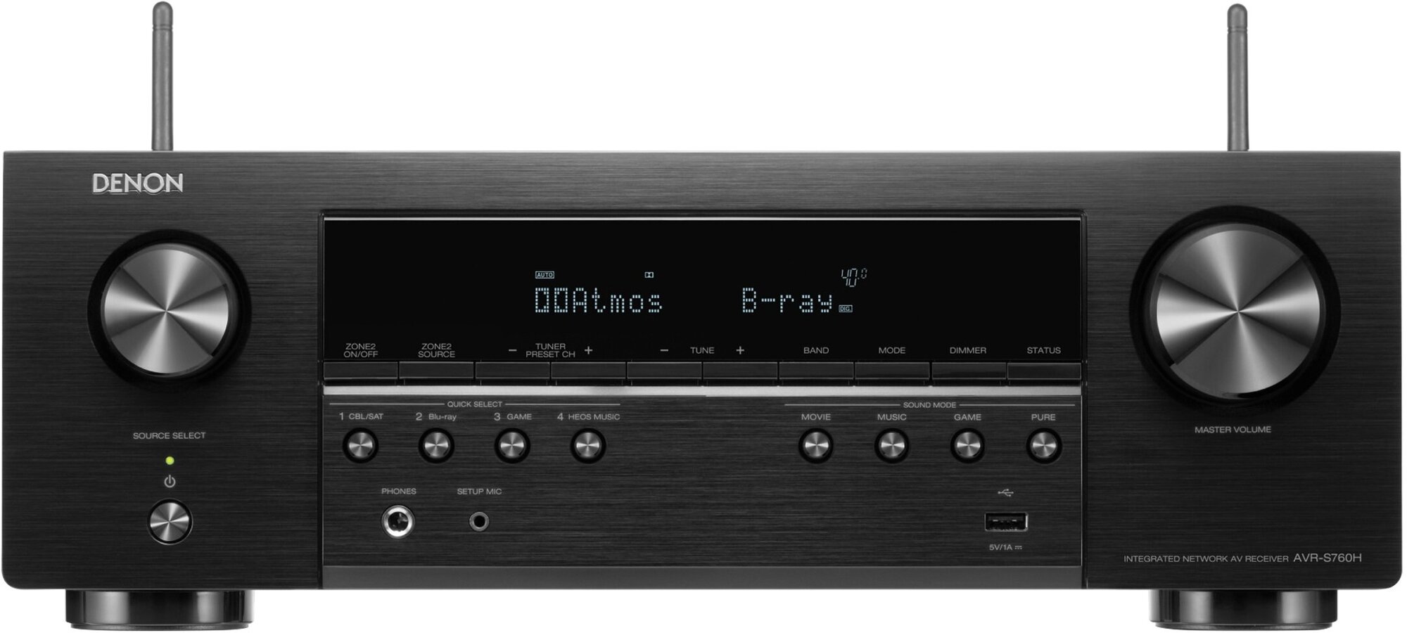 AV ресивер Denon AVR-S760H