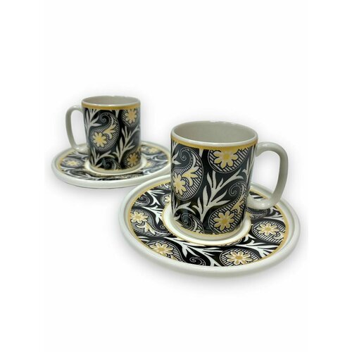 Сервиз кофейный 12 предметов Tulu Porselen фарфор / 100мл