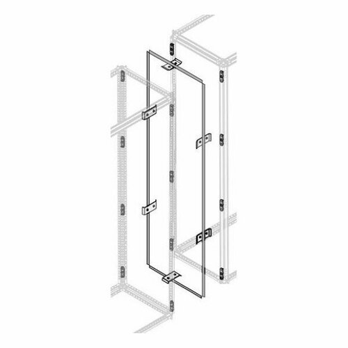 Набор для соединения шкафов IP65, бок/бок, спина/спина 1STQ008113A0000 ABB монтажная плата изол для шкафов europa ip65 12 774 94 12836 abb 1 шт