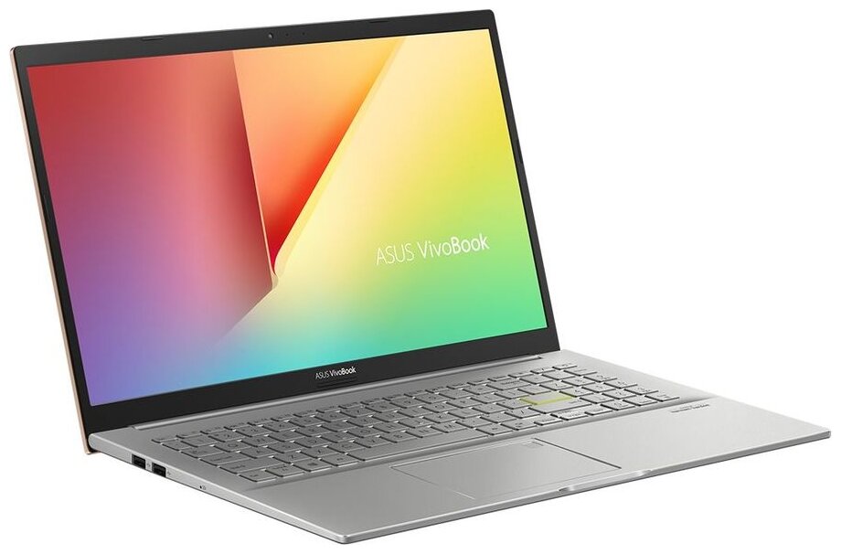 Ноутбук Asus VivoBook 15 OLED K513EA-L12875 Core i3 1125G4 8Gb SSD256Gb Intel UHD Graphics 156 OLED FHD 1920x1080 noOS gold WiFi BT Cam 90NB0SG3-M00ED0
