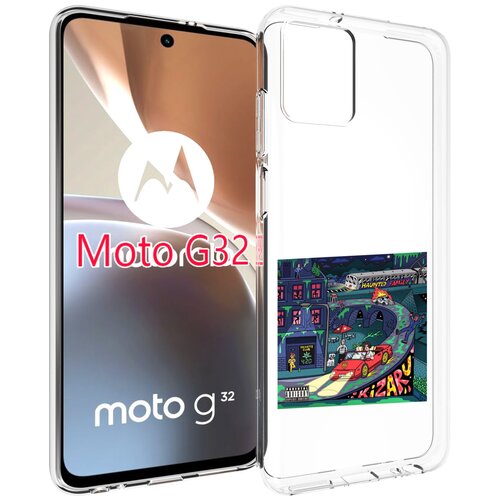 Чехол MyPads Яд (альбом Kizaru) для Motorola Moto G32 задняя-панель-накладка-бампер чехол mypads яд альбом kizaru для motorola edge plus задняя панель накладка бампер