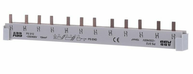 Шина комплектная ABB 3-фазная 12 модулей PS3-12 (1шт) арт. 2CDL230001R1012