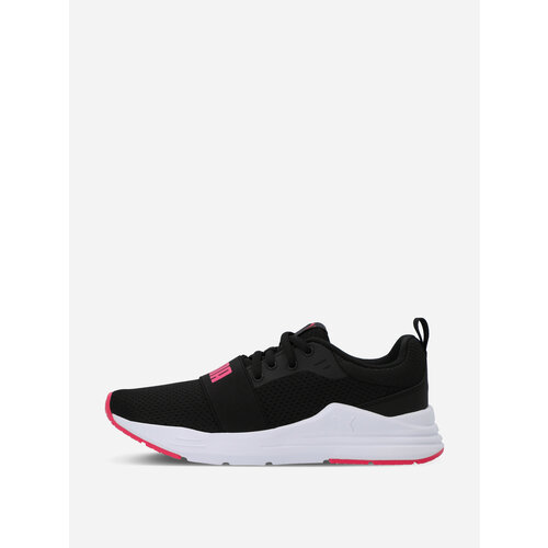 фото Кроссовки puma wired run jr, размер 6 uk, черный