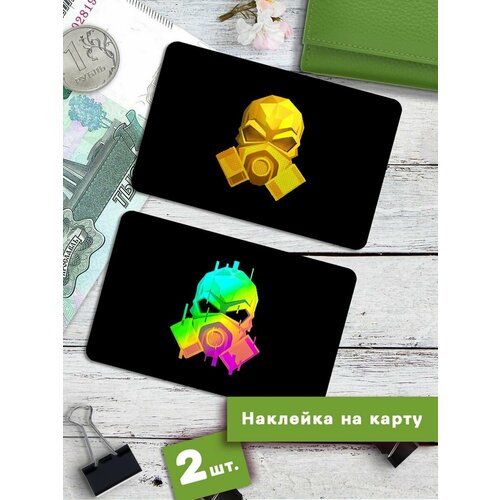Наклейки на банковскую карту standoff 2-1 Стикеры на карту