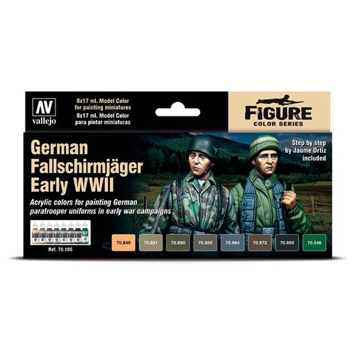 Набор красок Vallejo MODEL COLOR SET: GERMAN FALLSCHRIM3AGER EARLY WWII (8)