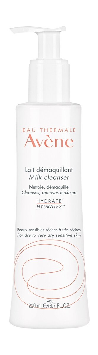 AVENE Молочко для лица мягкое очищающее, 200 мл