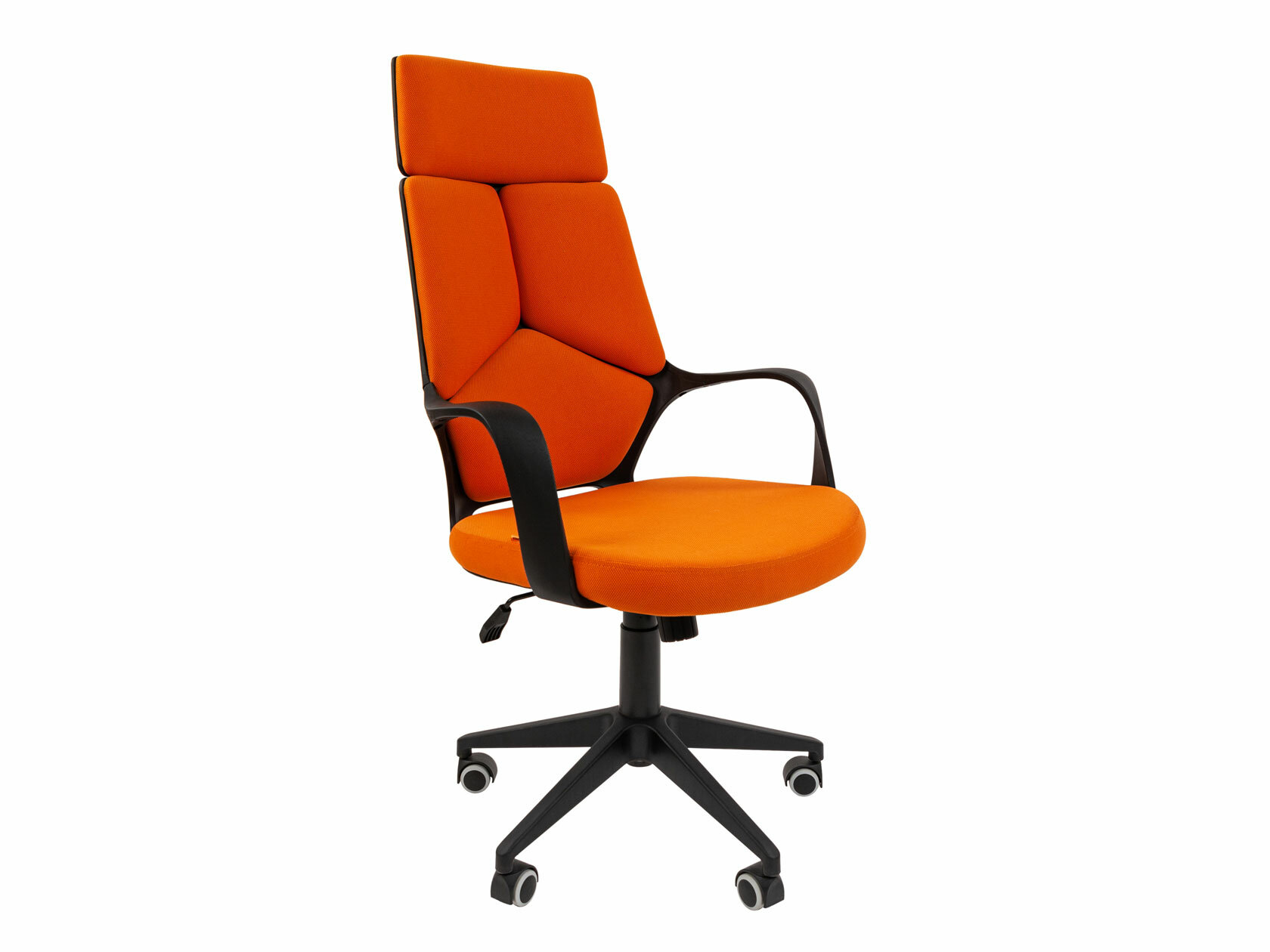 Компьютерное кресло для руководителя Chairman 525 оранжевый - фотография № 3